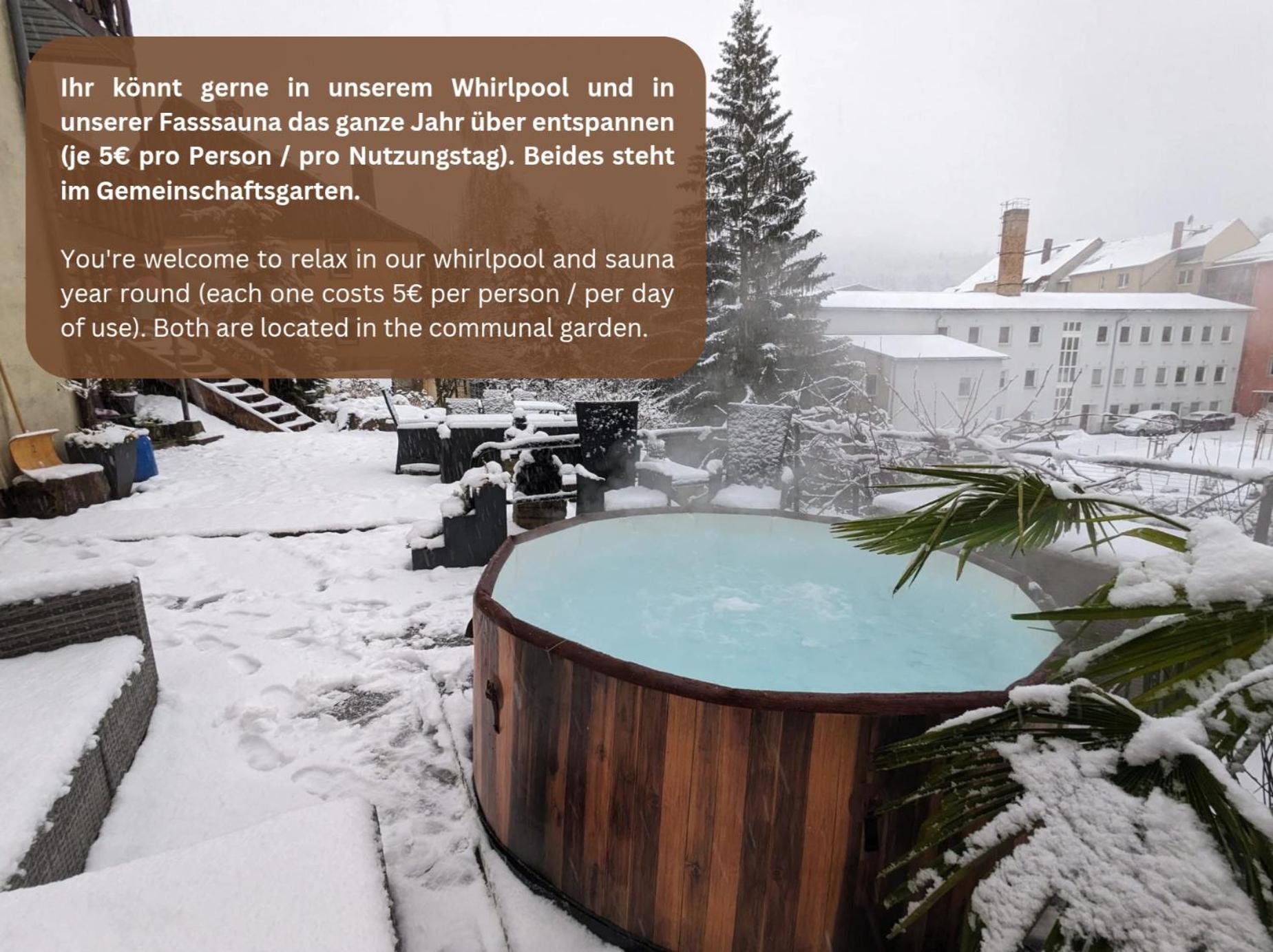 Zi1 - Urlaubsmagie - Erholung Mit Whirlpool & Sauna * Sebnitz
